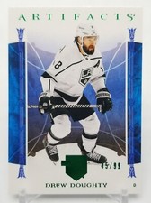 2022-23 Upper Deck Artifacts DREW DOUGHTY Emerald /99 Base Los Angeles Kings #91