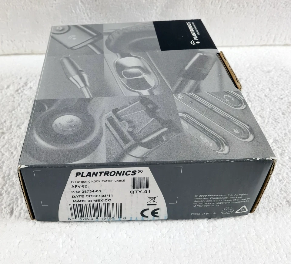 Plantronics APV-62 EHS Adapter (Avaya) 38734-01 Electronic Hook Switch Cable - Image 2 of 4