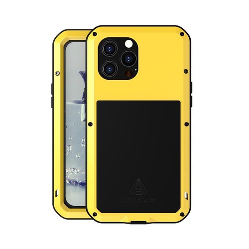 Coque antichoc et etanche iPHONE 13 Pro Max- LOVE MEI FRANCE - rouge - Photo 2 sur 8
