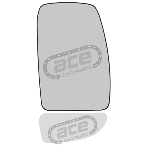 Vauxhall Movano 2010-2022 Upper & Lower Mirror Glass Set Drivers Side Right Hand