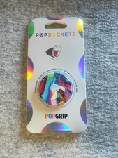 Rainbow Gem Gloss Popsockets Single Grip  Stand Phones Holder