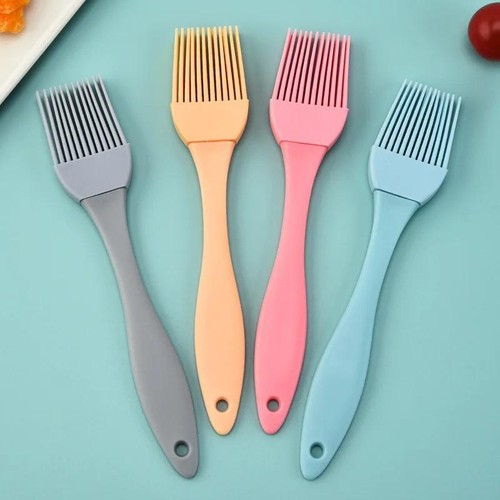 Silicone Basting Brush: BBQ, Sauce, Butter, Egg, Heat-Resistant Baking Tool - Picture 7 of 26