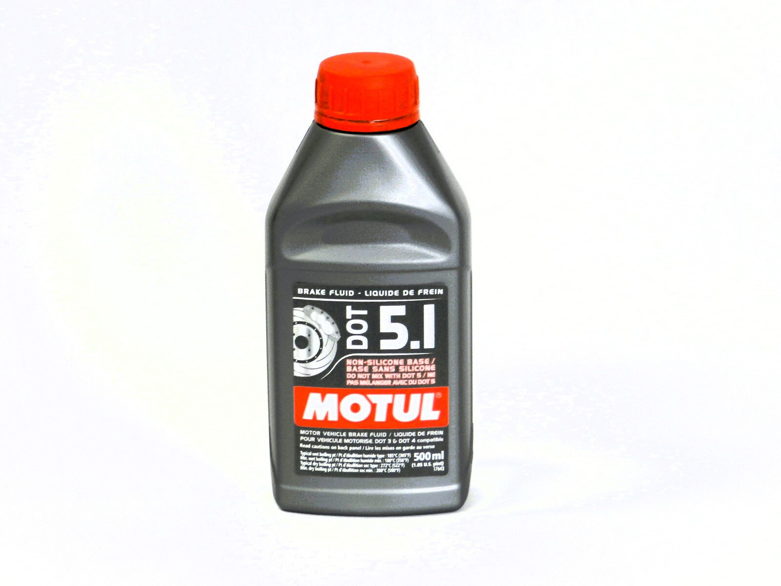 Motul DOT 5.1 Brake Fluid Non-Silicone Base 500mL 100951