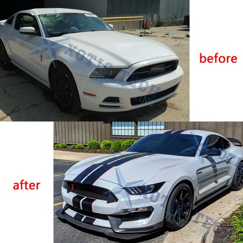 Graphics Rally Racing Stripe Hood Roof Trunk Decal Sticker Wrap For ...