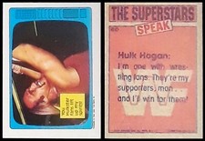 1985 Topps Wrestling Stars Hulk Hogan #60 - 1st Topps Hulk Hogan Card - NM-MT