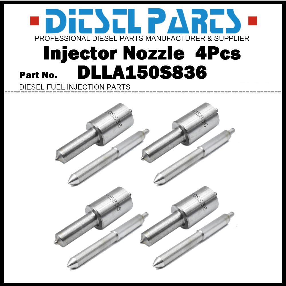 4x Fuel Injector Nozzle DLLA150S836 for CASE IH 3228159R91