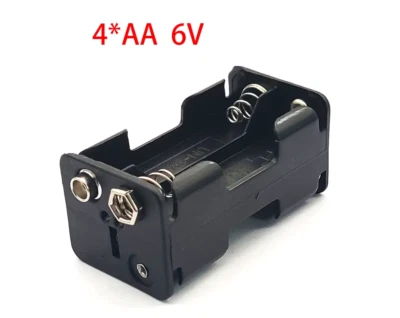 ACME Porta Batterie PortaBatteria per 4 Pile AA Attacco Snap x cassaforte Cisa Posta1