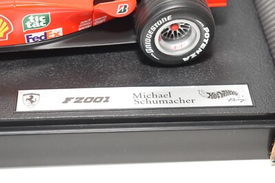 ☆エフフォーリア☆5点セット A63 1:18 50202 HOTWHEELS FORMULA 1 F1 FERRARI F2001 F 2001 M