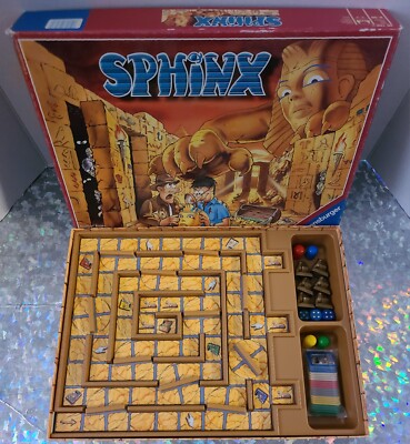 ボードゲームの駒(スフィンクス) RARE * 1999 Sphinx * Ravensburger Spieleverlag Board Game 261680