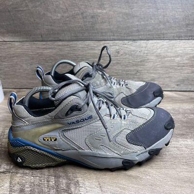 Vasque Gore-Tex XCR Women's 11M Hiking Shoes Gray Leather Low Top Lace-Up Boots