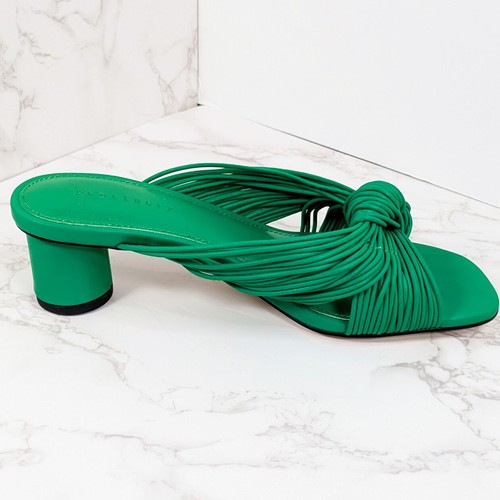 Sanctuary Women's Maven Heeled Knot Sandal Jelly Bean Green 5.5 NEW IN BOX - Picture 3 of 7