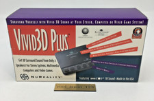 Unused NUREALITY VIVID 3D PLUS with original AC Adapter and cords RARE VINTAGE