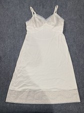 Vintage 70s Slip Womens Small Lingerie Daisy Lace Negligee No Tags