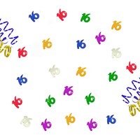 16. Geburtstag JubiläUm Konfetti Bunt Tisch Deko Streudeko Ca. 14G