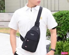 Tactical Travel Crossbody Sling Bags Concealed Carry CCW Hidden Gear Storage Bag