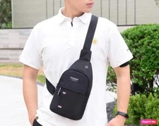 Tactical Travel Crossbody Sling Bags Concealed Carry CCW Hidden Gear Storage Bag