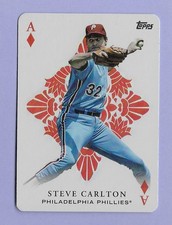 2023 Topps STEVE CARLTON PHILLIES HOF ALL ACES SP BLUE BACK VARIATION