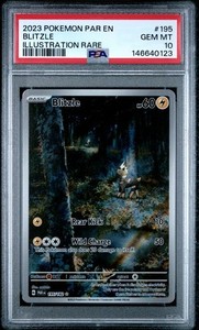 Blitzle 195/182 Illustration Rare Paradox Rift Holo