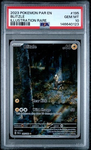 Blitzle 195/182 Illustration Rare Paradox Rift Holo