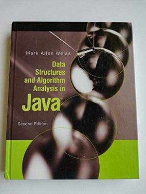 Data Structures and Algorithm Analysis - Hardcover, by Weiss Mark A. - Very Good
