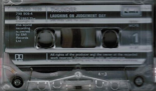 Thunder Laughing On Judgement Day cassette UK Emi 1992 cassette TCEMD1035 - Picture 3 of 4