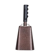 Get the Energy Going with this Handheld Steel Cowbell Amazing for Celebration