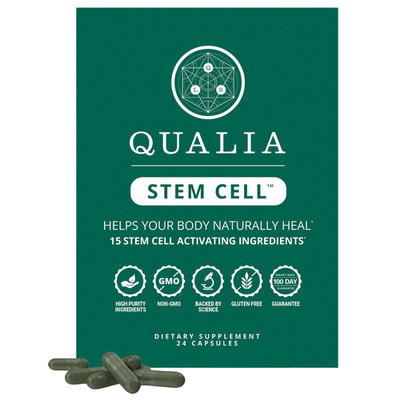 Qualia Life Sciences Qualia Stem Cell Dietary Supplement - 24 Capsules