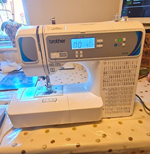 Brother FS210 Computerised Sewing Machine, Free Arm, Hard Case