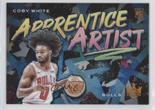 2019-20 Panini Court Kings Apprentice Artists Citrine 25/49 Coby White #21 9ih
