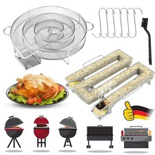 BBQ Kaltrauchgenerator Edelstahl Sparbrand Räucherspirale Kaltraucherzeuger NEU