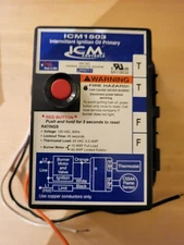 ICM1503 Oil Primary, Intermittent Ignition, Flame Sensing Circuit, 45 Sec R8184G