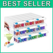 Large Capacity Diamond Bead Storage - 288 Slots