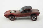 Vtg 1967 Hot Wheels Python Redline Red Black Roof Gray Interior Honest Original