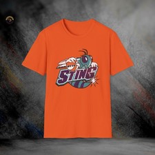 Charlotte Sting Vintage T-Shirt | Retro Basketball Shirt | Softstyle Tee