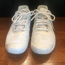 Babolat Propulse Blast Shoes Womens Size 8 AC Blue White Tennis 31S20447 Pickle