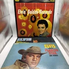 Lot of 3 Elvis Presley Golden Records Flaming Star Self Titled RCA Vinyl LP