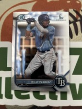 2022 Bowman Chrome - Prospects Willy Vasquez #BCP-195 (RC)