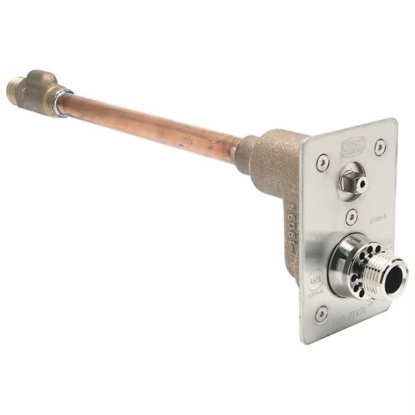 Z1321-C Chrome Wall Hydrant w/ Backflow Preventer