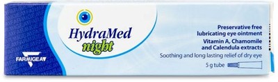 Hydramed Night konservierungsmittelfreie Augensalbe 5g 4006250 