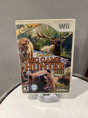 Cabelas Big Game Hunter 2012 (Nintendo Wii) - CIB - Tested/Working