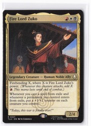 Fire Lord Zuko #221 Regular Rare - Avatar: The Last Airbender