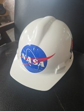 Vintage NASA Willson Adjustable Hard Hat Safety Helmet - MADE in USA