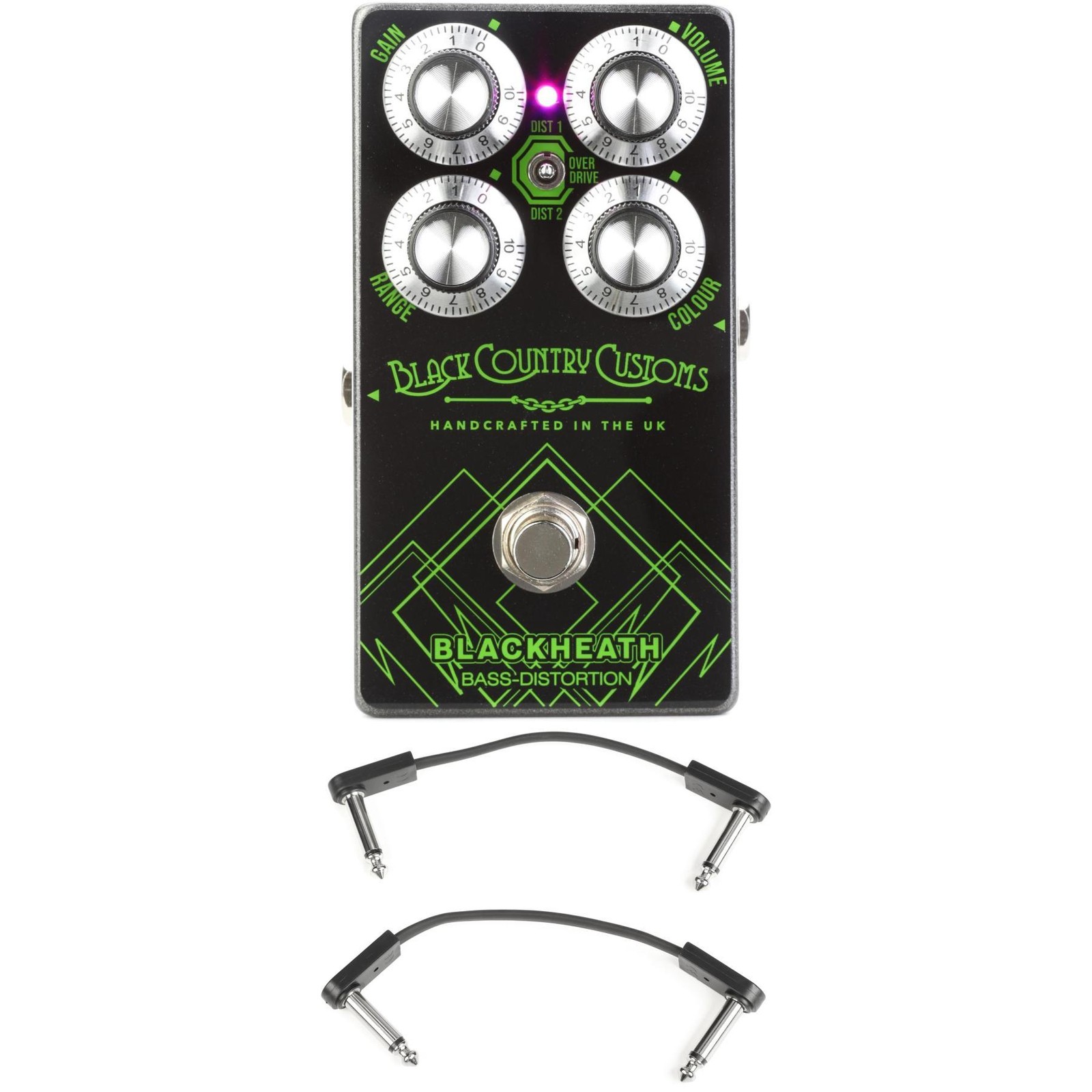Педаль искажения басов Laney Black Country Customs Blackheath с патчем EBS 32890₽