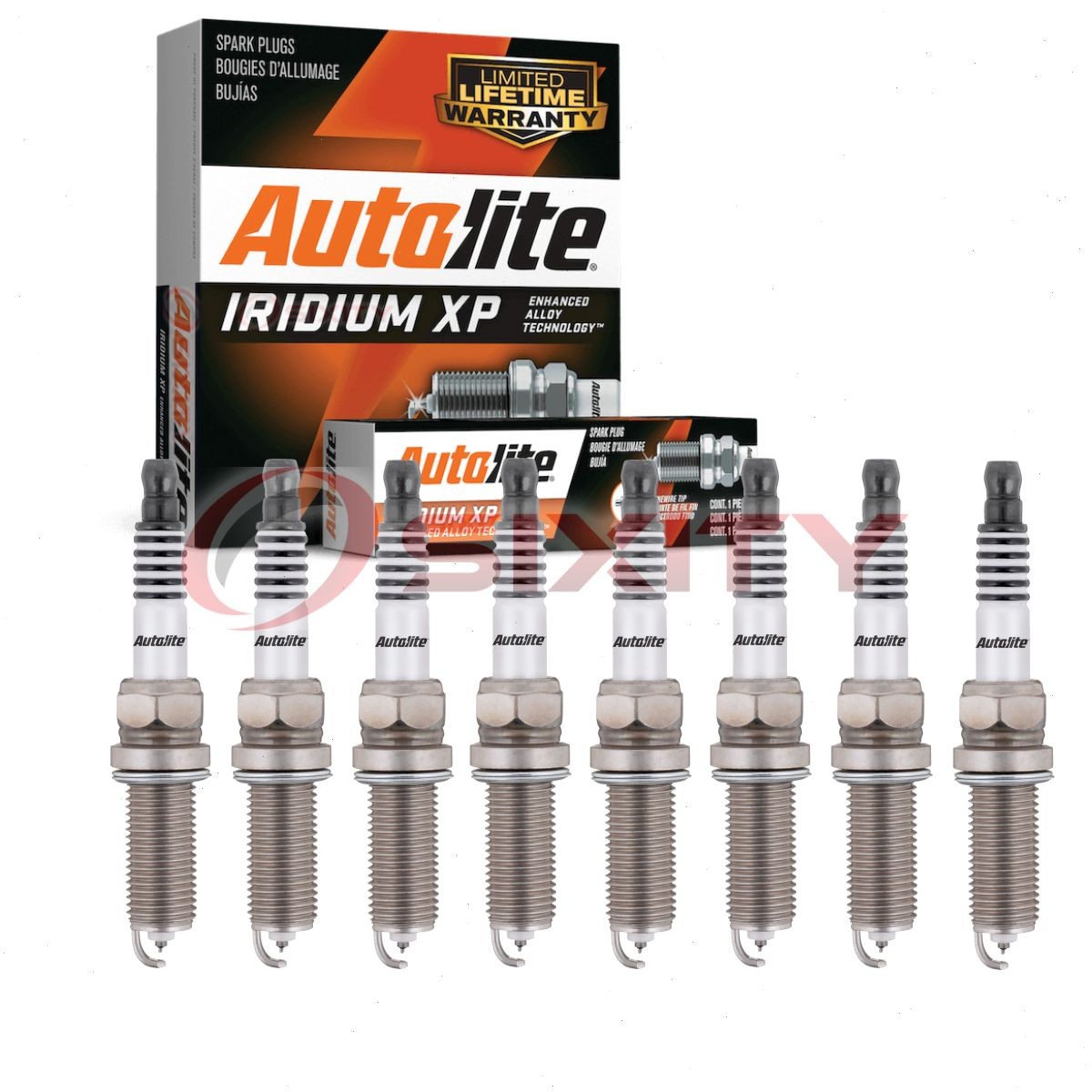 8 pc Autolite Iridium XP XP6083 Spark Plugs for ILZTR6A8G CYFS13YRC 5350 nc