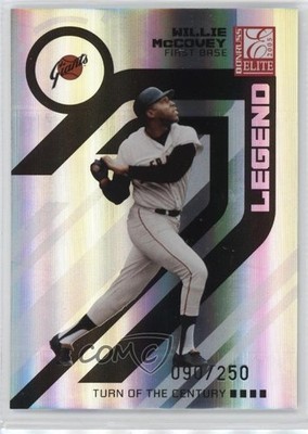 2005 Donruss Elite Legend Turn of the Century /250 Willie McCovey #170 HOF 1p7k