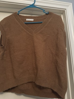 Active USA Women s Sweater Vest Size Large