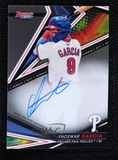2022 Bowman's Best Best of 2022 Auto Yhoswar Garcia #B22-YG Auto a8r