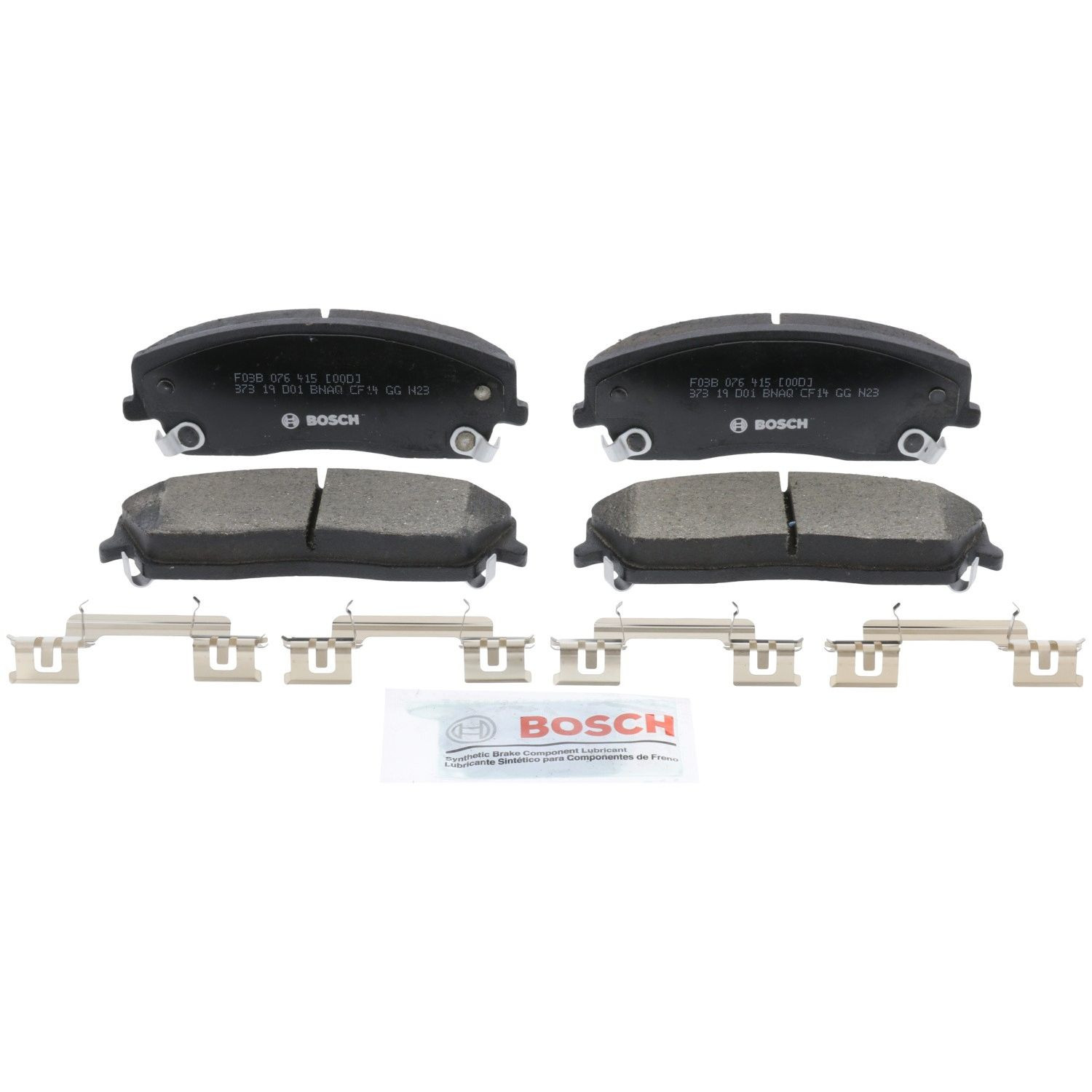 Bosch BC1056 Bosch QuietCast Brake Pads For 05-23 300 Challenger Charger Magnum