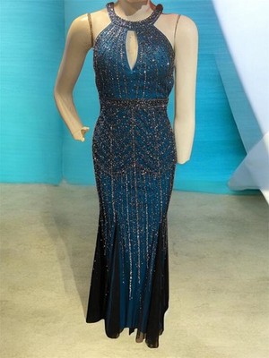 sean collection beaded prom dress | eBay