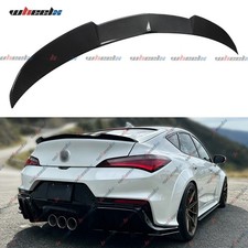 For 2023-2026 Acura Integra V Style Duckbill Rear Trunk Spoiler Wing Carbon Look For 2023-2026 Acura Integra V Style Duckbill Rear Trunk Spoiler Wing Carbon Look